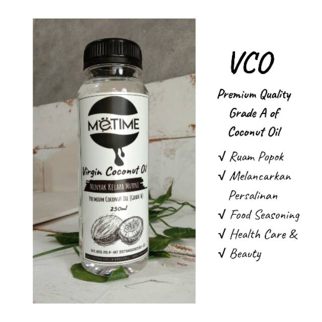 

VCO VIRGIN COCONUT OIL MINYAK KELAPA MURNI GRADE A