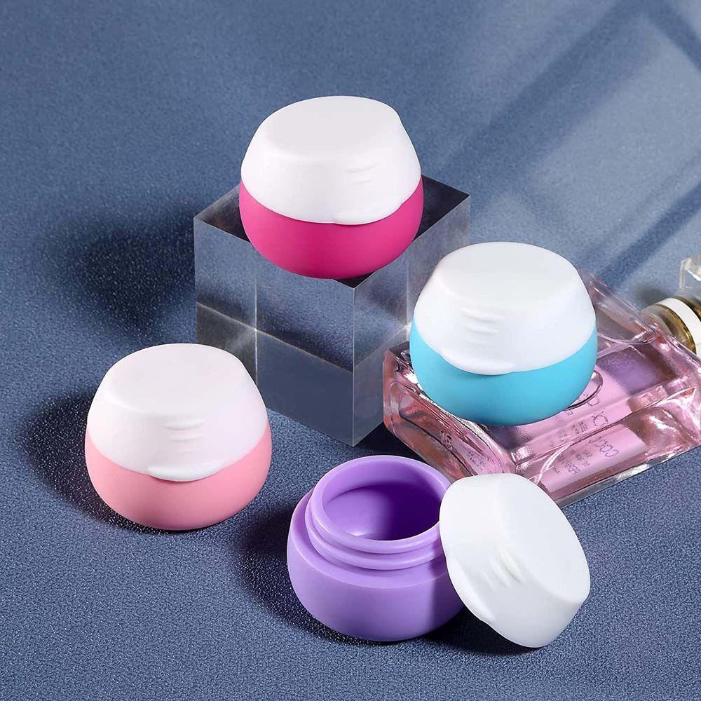 Rebuy Wadah Kosmetik 25ml Cream Wajah Kaleng Cream Dispenser Emulsion Jar Lotion Box Cosmetic Storage Pot Sample Vial