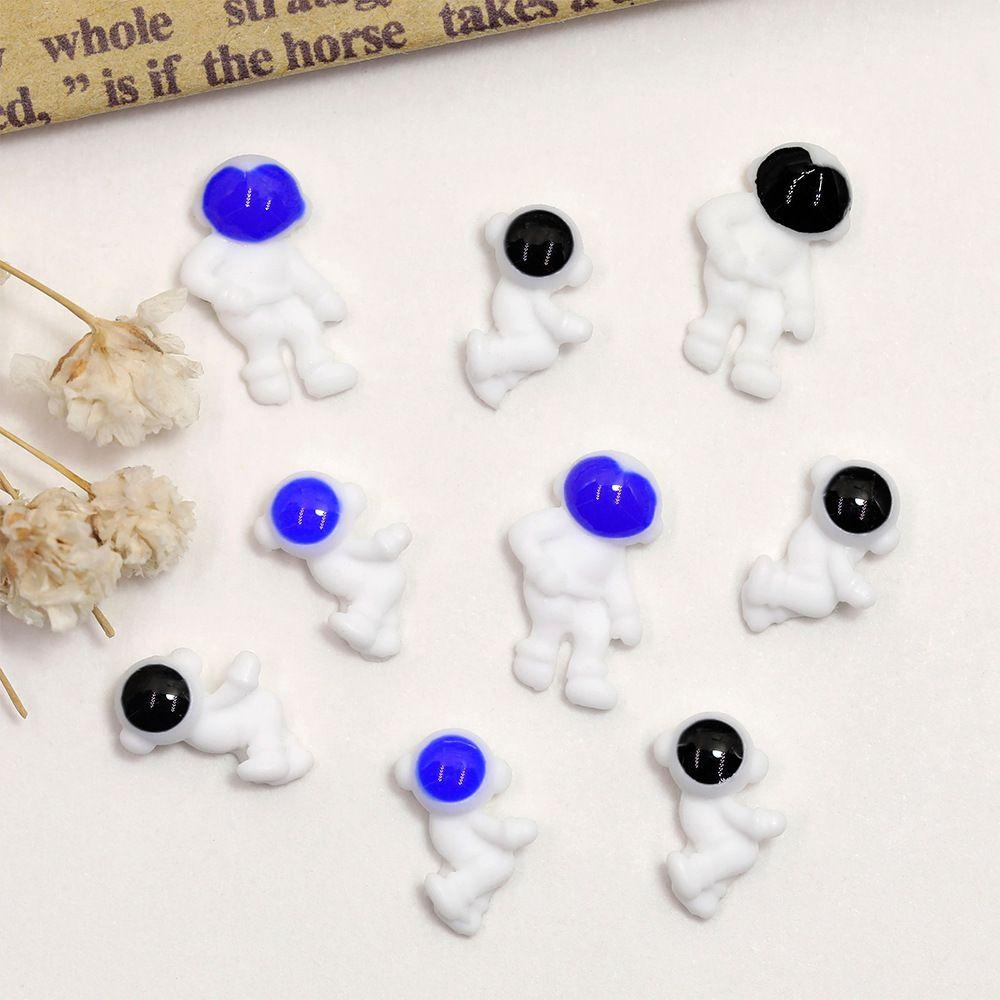 Mxbeauty Astronot Nail Art Perhiasan Childlike Spaceman INS-style DIY Ornaments