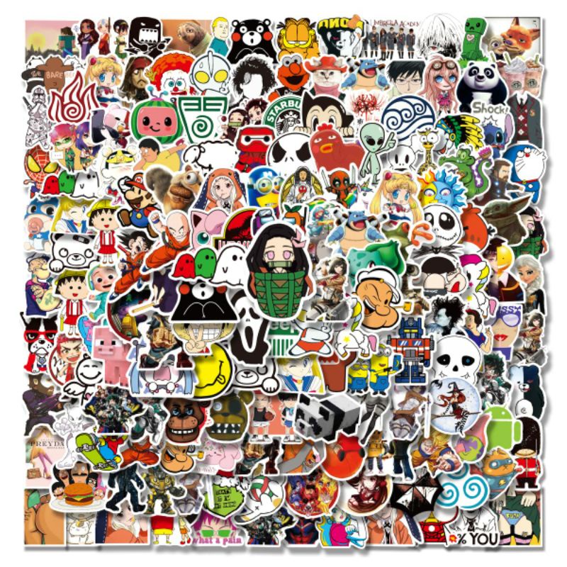 

Stiker Kartun Pack Style 260351