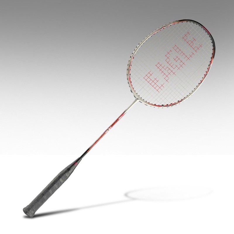 RACKET WINGS ~ RAKET BADMINTON BULUTANGKIS EAGLE ORIGINAL WARNA HITAM PUTIH