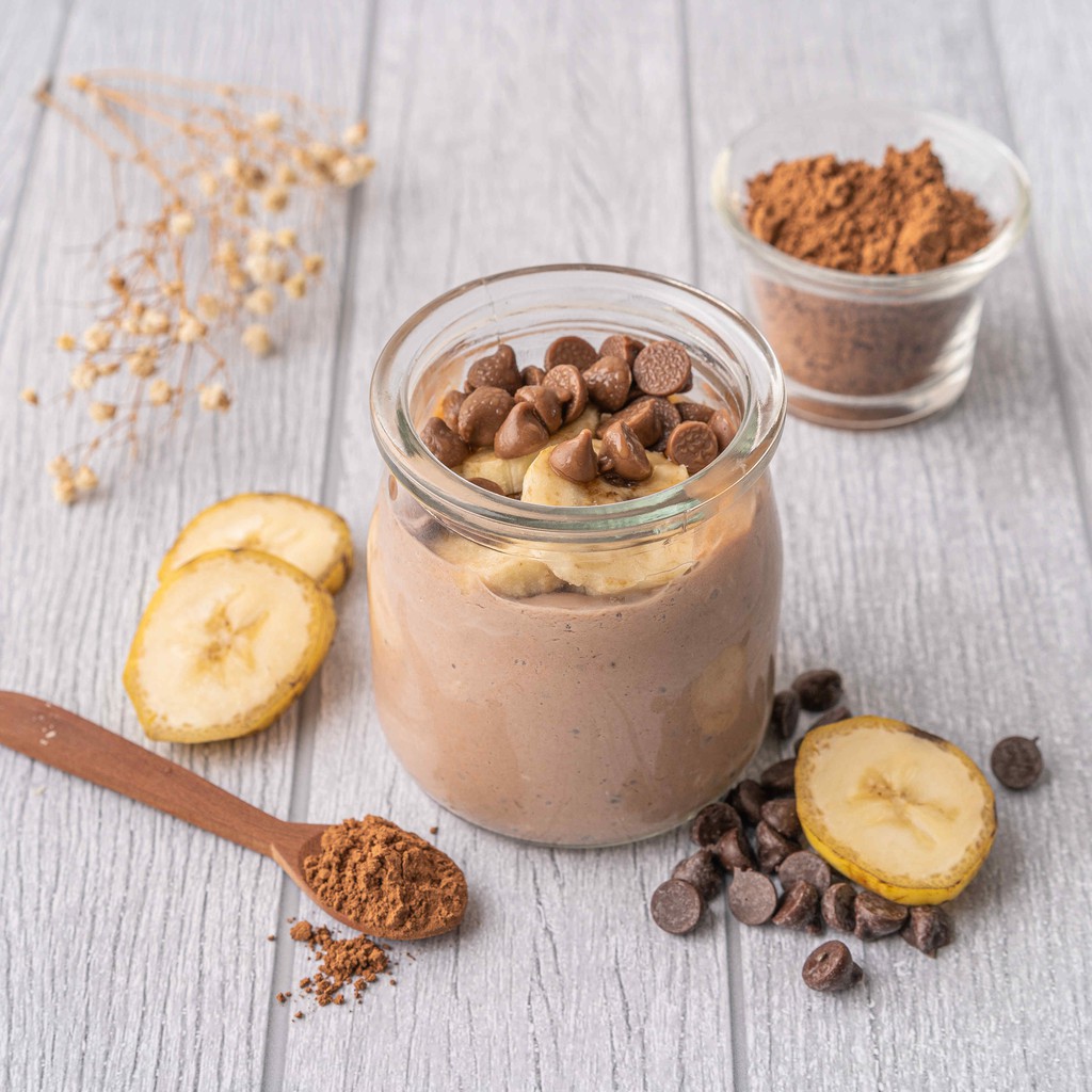 

Banana Chocolate Overnight Oats