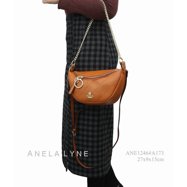 ANELA LYNE SLING BAG WAIST MILEA 1246#A173 ORIGINAL