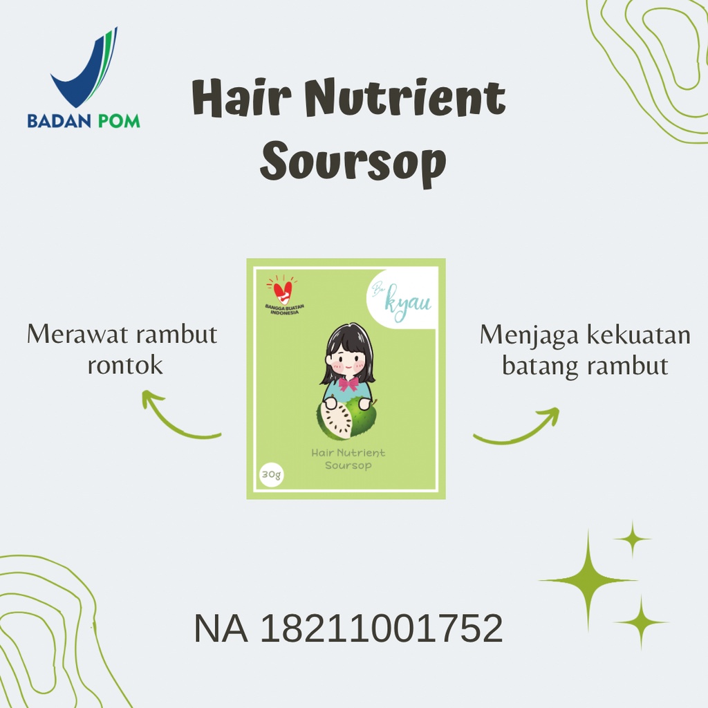 Be Kyau Hair Nutrient Hair Mask Hair Creambath 30gr BPOM