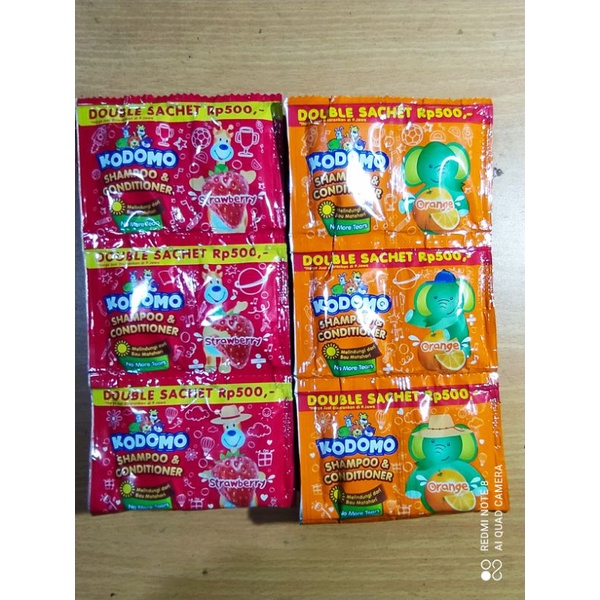 1 rcg shampoo kodomo sachet 12s