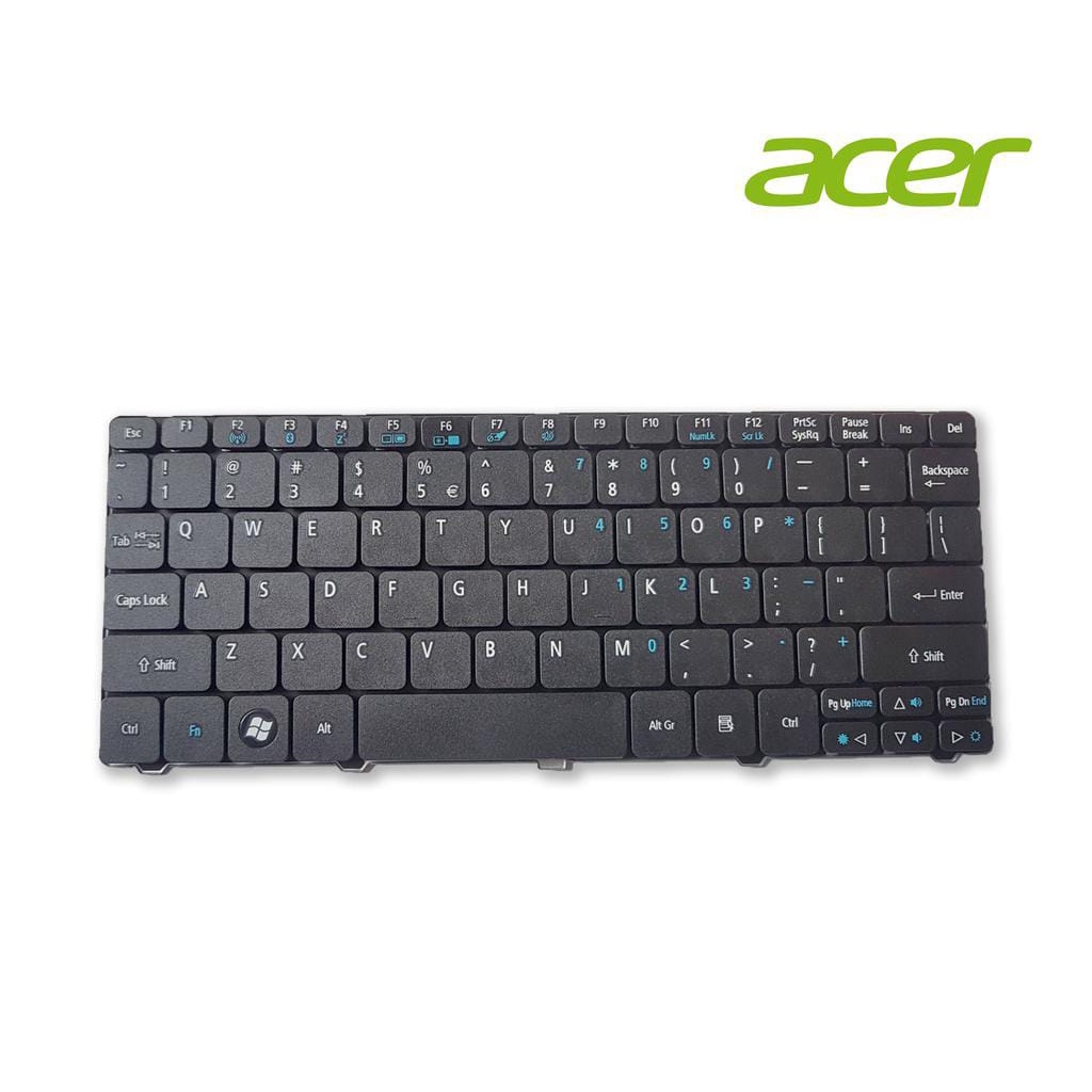 KEYBOARD LAPTOP ACER Aspire One 521h, 522h, 532h, 533h, D255, D260, Happy, Happy 2