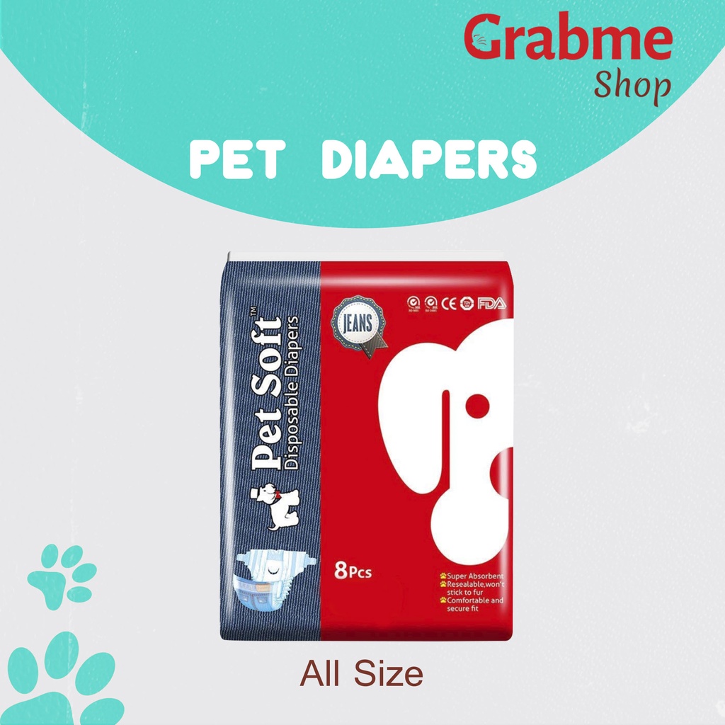 Pampers untuk Kucing Anjing PET SOFT All Size