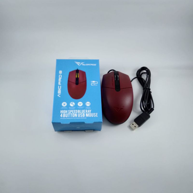 MOUSE USB ALCATROZ ASIC PRO 8