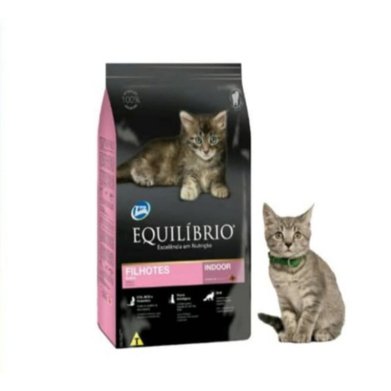 Equilibrio Kitten 7.5kg - Makanan Kucing Equil Grab / Gojek