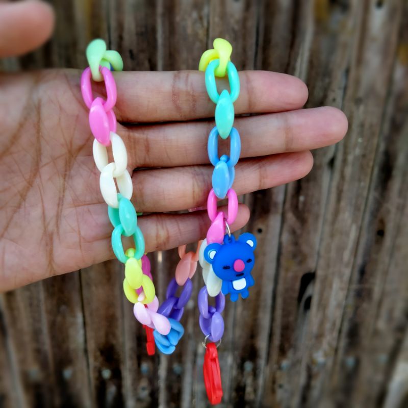 Kalung masker anak / kalung masker rantai / kalung masker BTSBT21
