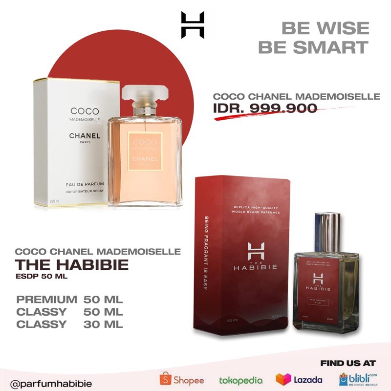 Habibie Parfum COCO CHANEL MADEMOISELLE