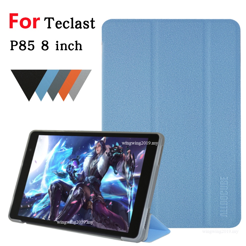 Flip Case Cover Proteksi Tablet PC Teclast P85 8 &quot;Bahan Kulit PU