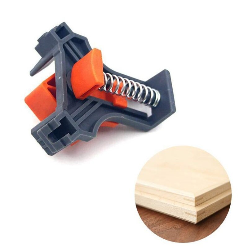 Bisa COD Klemp Kayu Clamp Penjepit Sudut Kayu Corner Clip Angle 90 Derajat 4 PCS - VAHIGCY AT8809