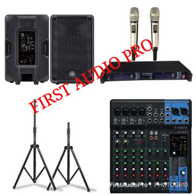 Paket Sound System Outdoor Yamaha 15 Inch Original Shopee Indonesia