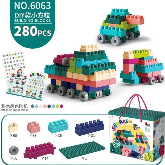 lego bricks 280 pcs diy china - Ready
