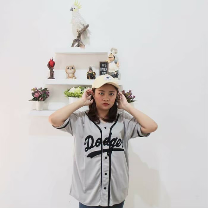 Jersey  baseball  Baju  baseball pria wanita