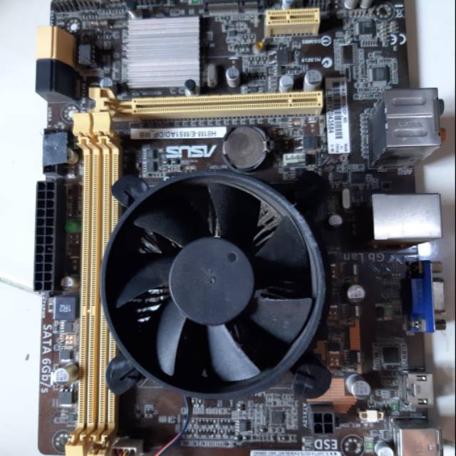 Paketan mobo h81 asus plus i5 haswell