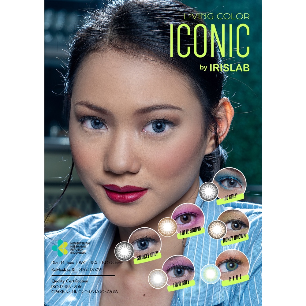 Softlens / Softlen / Soflens / Soflen Living Color Iconic by IRIS Lab