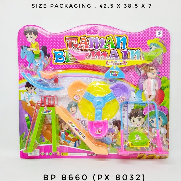 MAINAN ANAK PEREMPUAN TAMAN BERMAIN SET PX8032