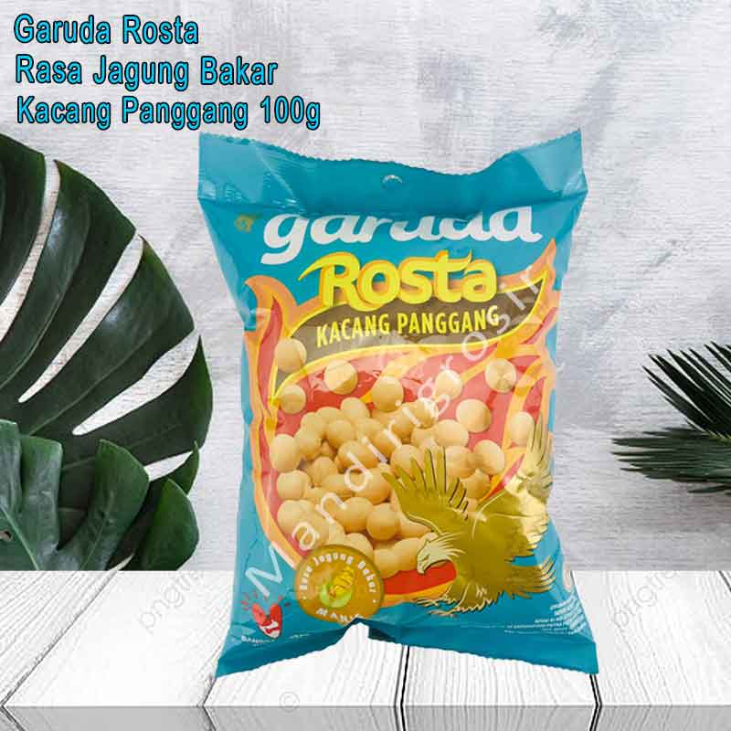 

Kacang Panggang *Garuda Rosta * Rasa Jagung Bakar * 95g