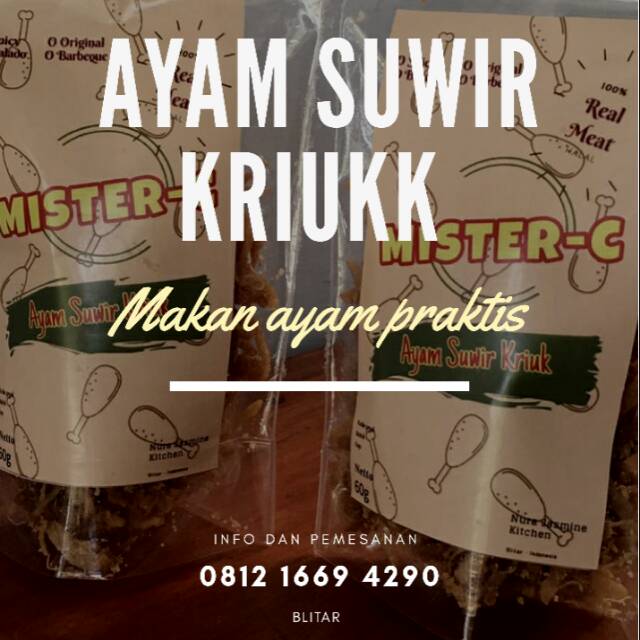 

Ayam suwir kriukk promo ramadhan teman sahur praktis #dirumahaja
