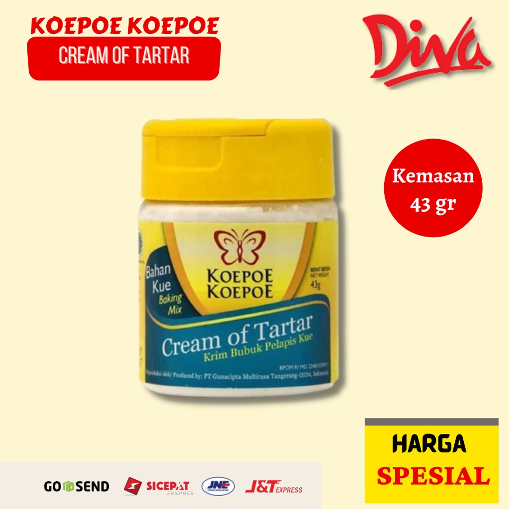 

[43gr] Koepoe Cream of Tartar / Kupu COT