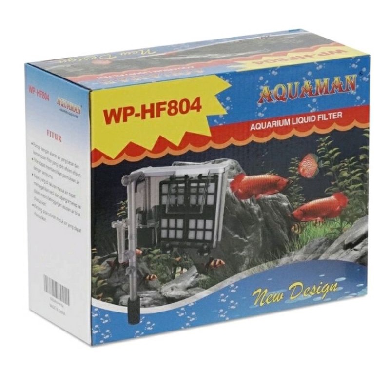 Pompa aquarium filter gantung AQUAMAN WP HF 804