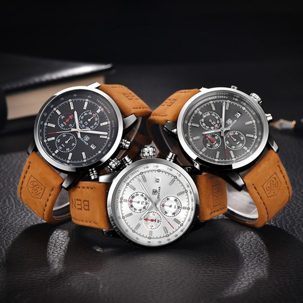 Gratis Ongkir  BENYAR Jam Tangan Pria Sports Outdoor Multifunctional Belt Men's Watches Terlaris