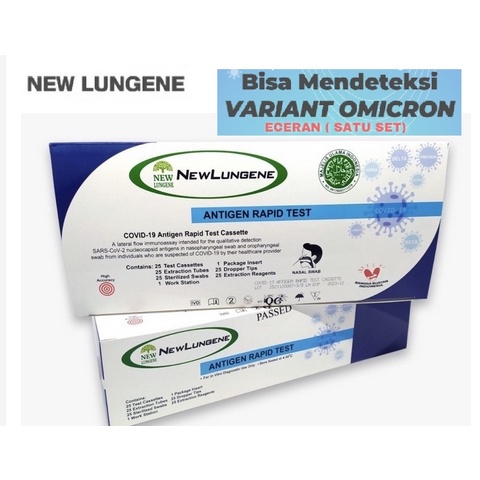 NEWLUNGENE ANTIGEN SWAB NEW LUNGENE CLUNGENE- LUNGENE IND ALKES MEDAN ALAT KESEHATAN