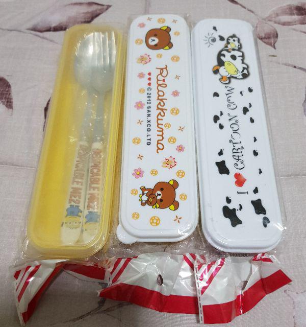 SENDOK SET DISNEY STAINLESS KERAMIK  8820 Shopee Indonesia