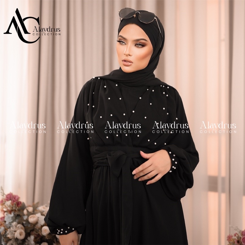 Abaya Baju Muslim Bordir Gamis Dress Arab Saudi Zephy Turki Umroh Dubai Turkey India 846