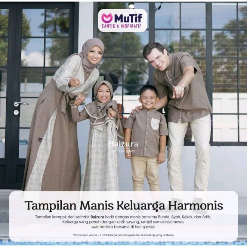 SARIMBIT MUTIF 2022 BAIZURA BROWN