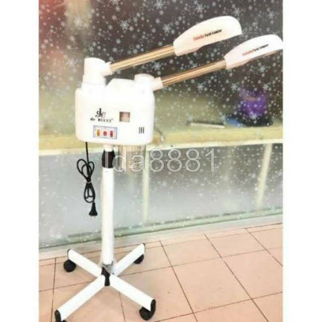 De Rucci Alat Facial Wajah Vapozone Hot &amp; Cool/Steamer Pacial Salon Uap Panas Dingin/Alat Untuk Pacial/Steamer Uap Wajah