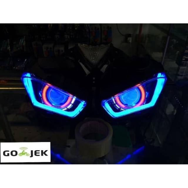 Headlamp Yamaha R25 Dengan Projector