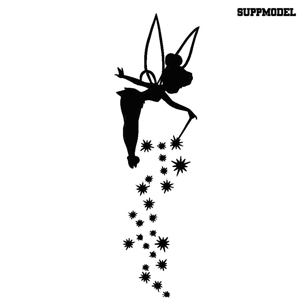 Supmodel Fairy Lovely Car Vehicle Body Window Reflective Decals Sticker Decor