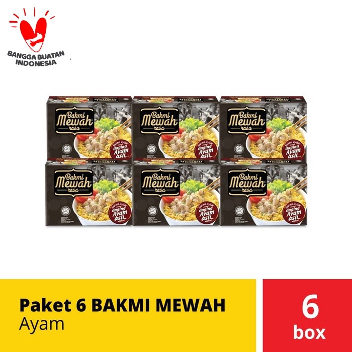 

Jual Paket 6 Bakmi Mewah Ayam Eksklusif