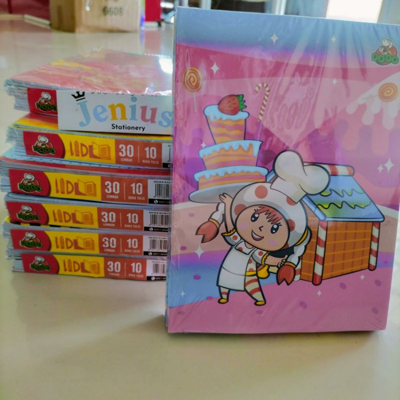 

[10PCS] Buku tulis DODO 30 Lembar