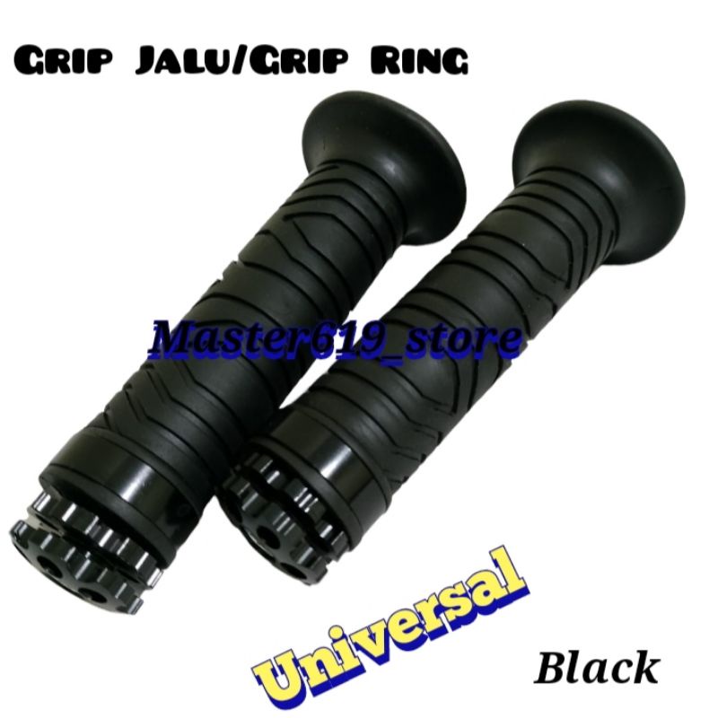 Terbaru grip Ring / Jalu Handgrip grip handfat karet ring jalu kitaco ktc domino universal Hitam