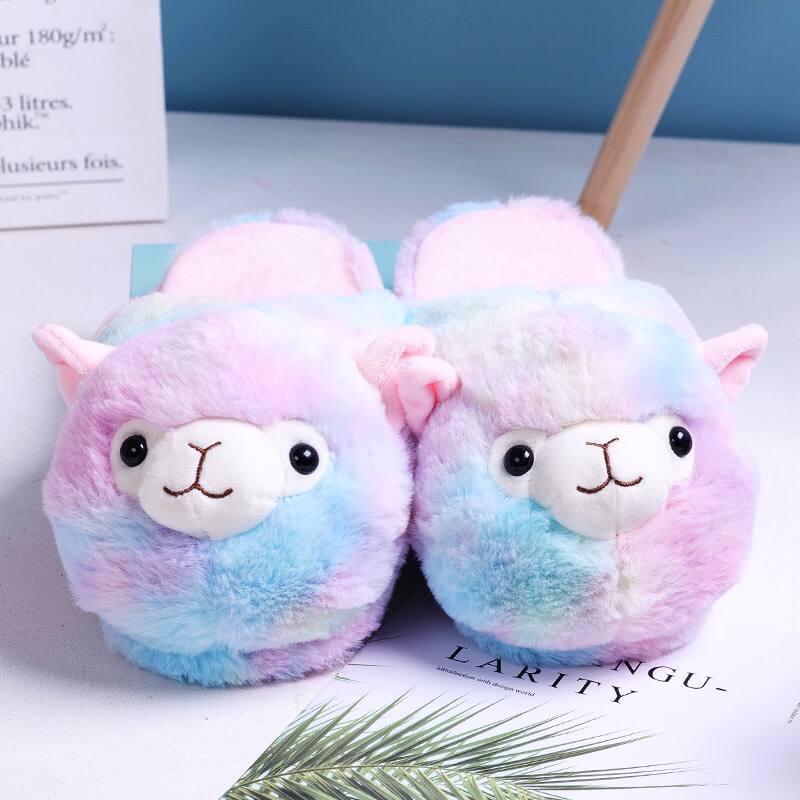 SANDAL ALPACASSO DOMBA SHEEP KAMBING SEPATU TIDUR RUMAH PIYAMA IMPOR