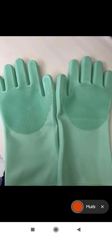Sarung Tangan Karet Apd  Glove Silikon - Ungu