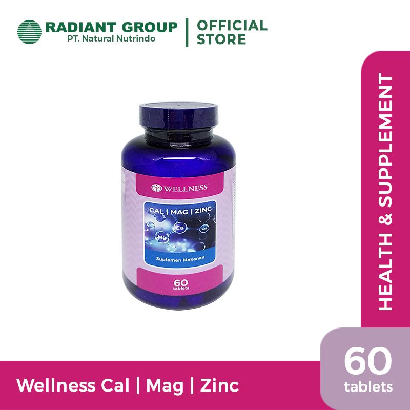 WELLNESS CAL/MAG/ZINC TAB@60

Wellness Cal Mag Zinc (60 Tabs)