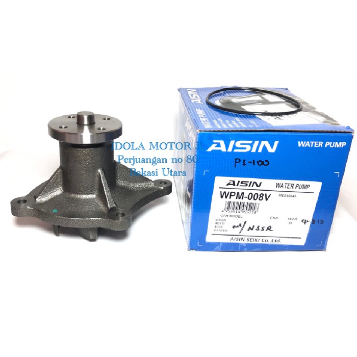 Jual Water Pump Pompa Air Mitsubishi Colt Diesel Ps-100 Wpm-008V Merk Aisin Indonesia|Shopee Indonesia