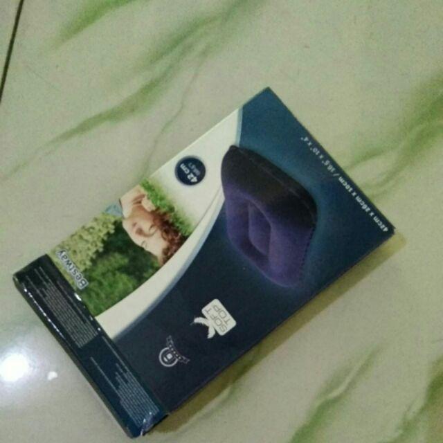 Bantal Tiup Kotak Perlengkapan Umroh / Perlengkapan Haji
