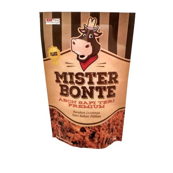 

Mister Bonte - Abon Sapi Teri Premium Manis 70gr