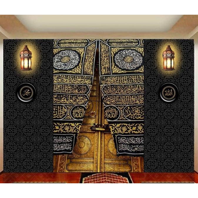 WALLPAPER CUSTOM 3D WALLPAPER DINDING PINTU KABAH Terbaru