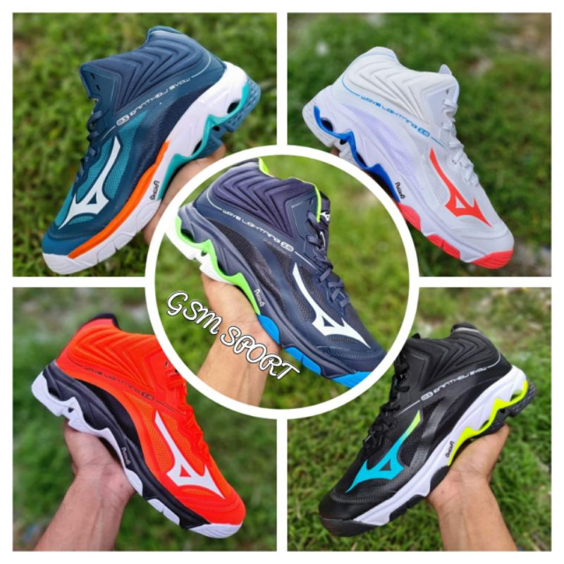 Sepatu MIZUNO WLZ 6 MID Premium TERBARU / SEPATU RUNNING DAN VOLI