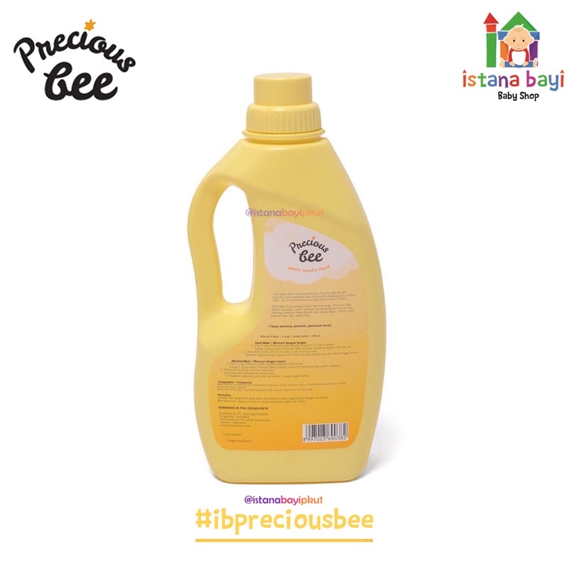 Precious Bee Gentle Laundry Liquid Detergent - Baby detergent - Deterjen bayi anak