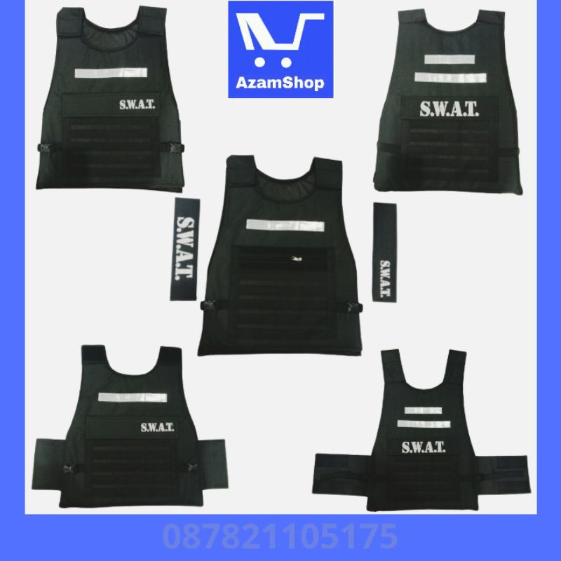 Rompi motor rompi pria swat rompi motor anti angin rompi ojol jaket rompi motor