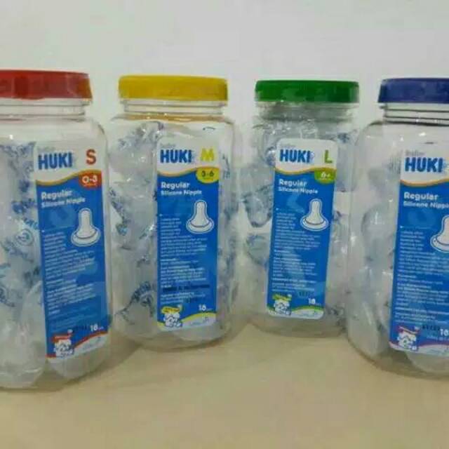 HUKI dot nipple silicon isi 1 pcs