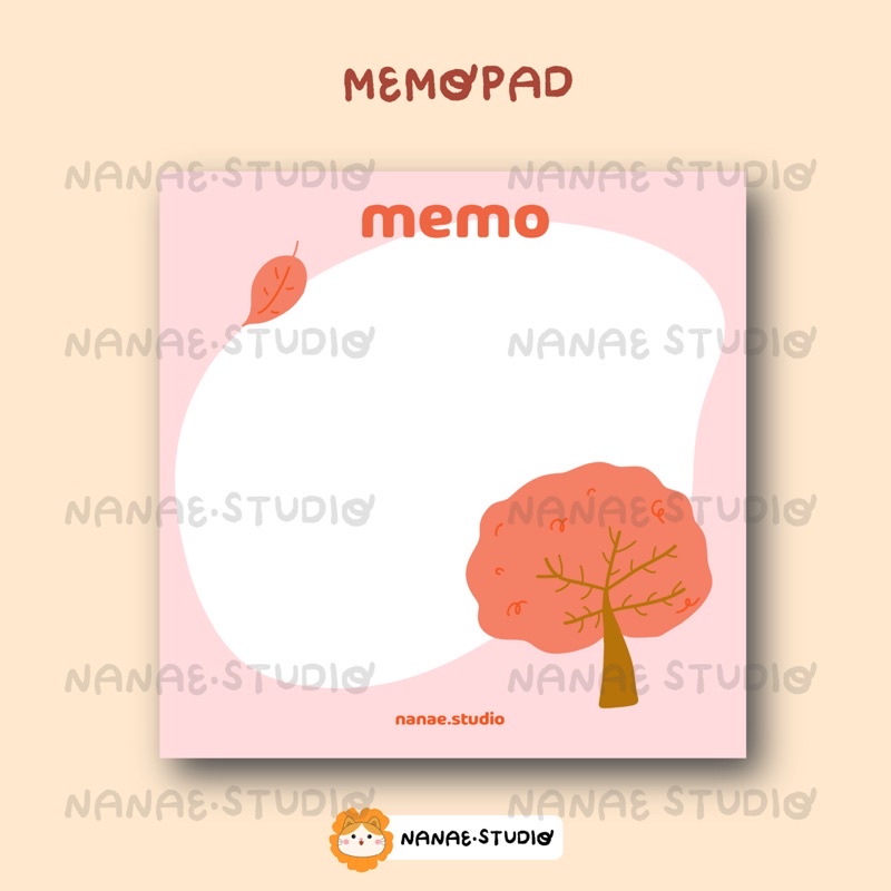

Memopad - Leaf MP19 | Nanae.studio